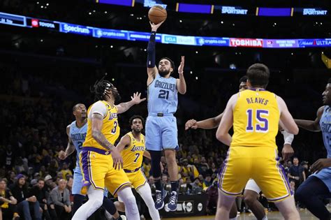 lakers vs grizzlies live free